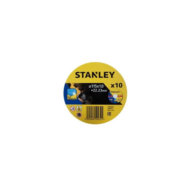 DISCO METAL 115 INOX UD. STANLEY STA38252-XJ
