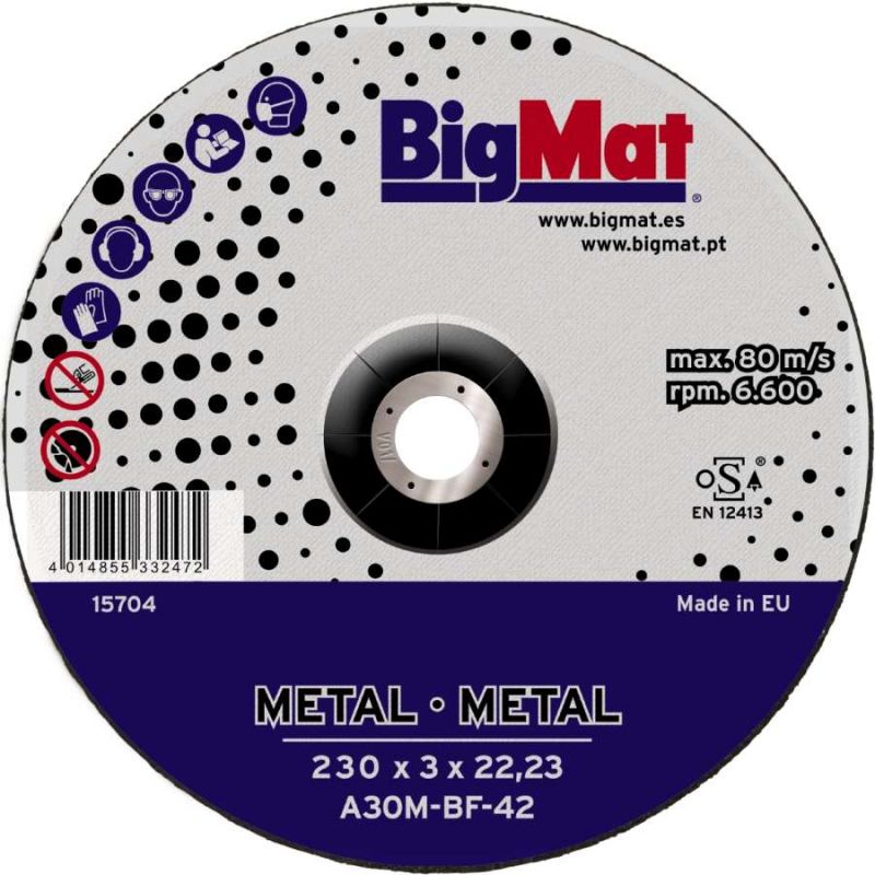 DISCO METAL 230 BIGMAT